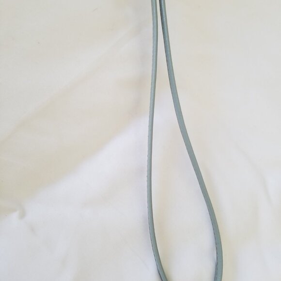 Authentic Coach Signature Blue/Tan Lanyard - Picture 4 of 6